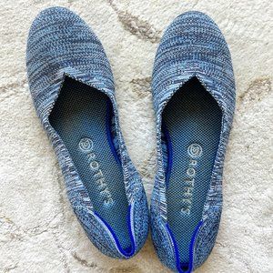 Rothy's Maritime Heather rounded-toe Flat